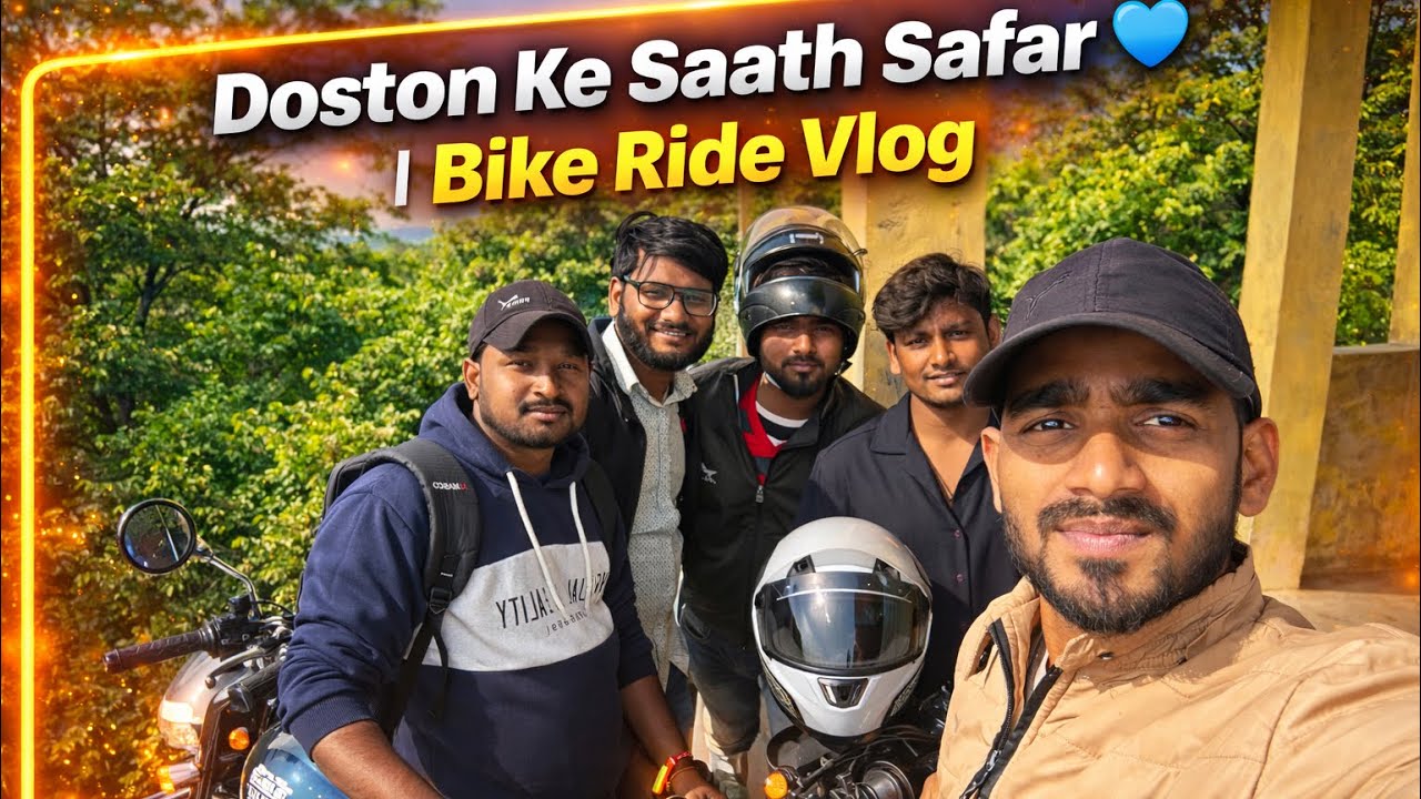 Doston Ke Saath Safar 💙 | Bike Ride Vlog | #begusarai #harditatola