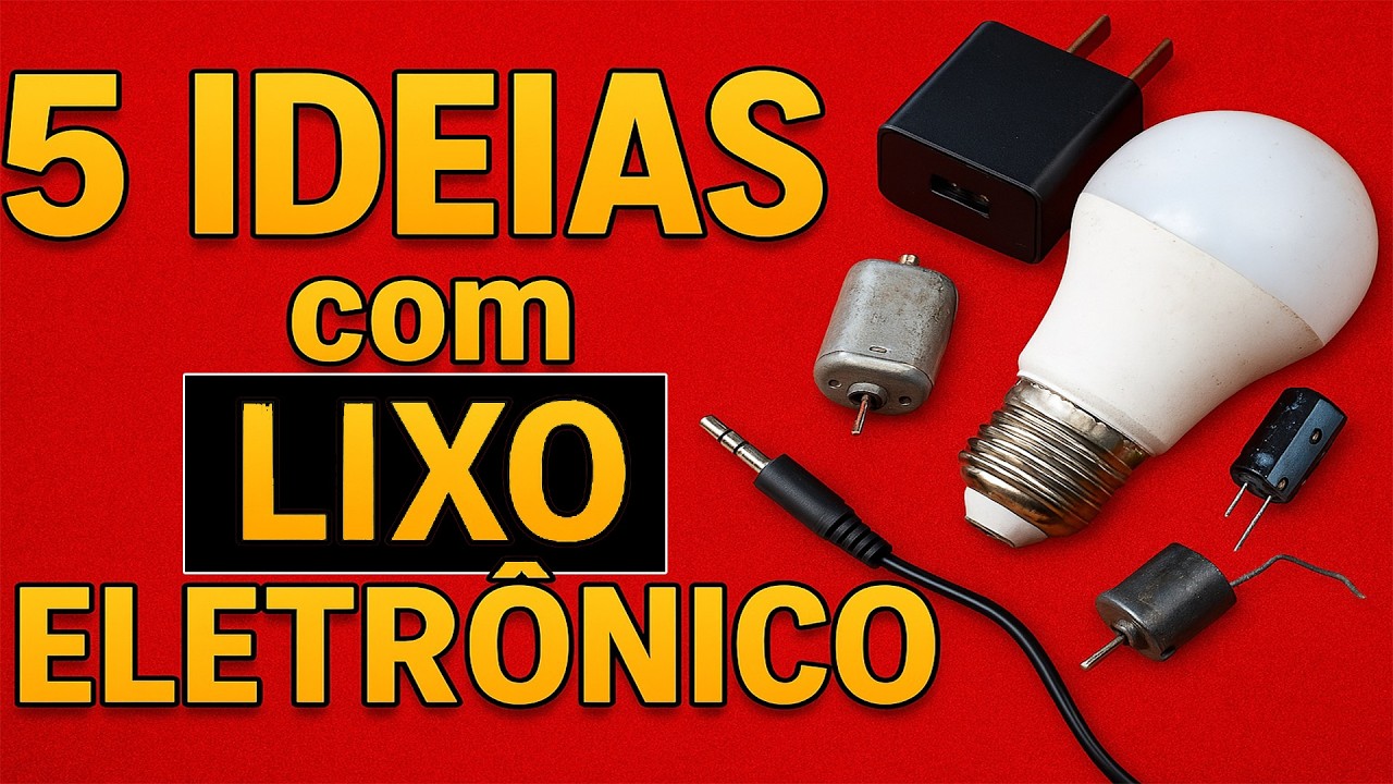 🔧 5 INVEN&Ccedil;&Otilde;ES CASEIRAS FEITAS COM L&Acirc;MPADAS QUEIMADAS! ( Ferramentas,  Utilidades , Decora&ccedil;&atilde;o e DIY💡)