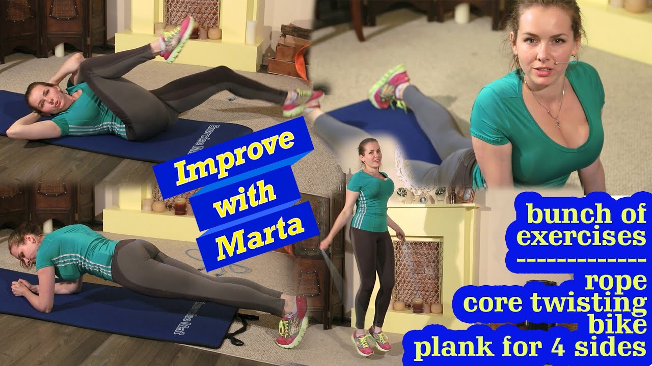 Bunch of exercises - Improve with Marta