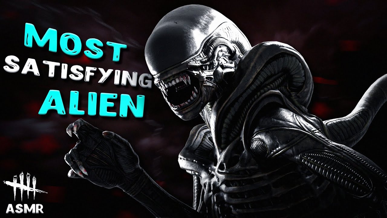 ALIEN IN DBD IS SO EPIC 👾 DBD ASMR Gaming 💜 Handcam, Whispering