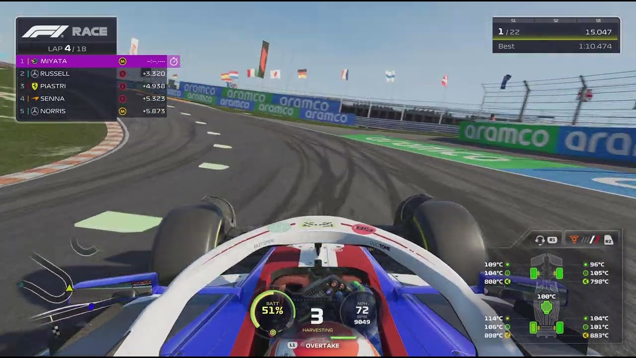 F1 25 Lola Toyota F1 season 5 round 10 Netherlands