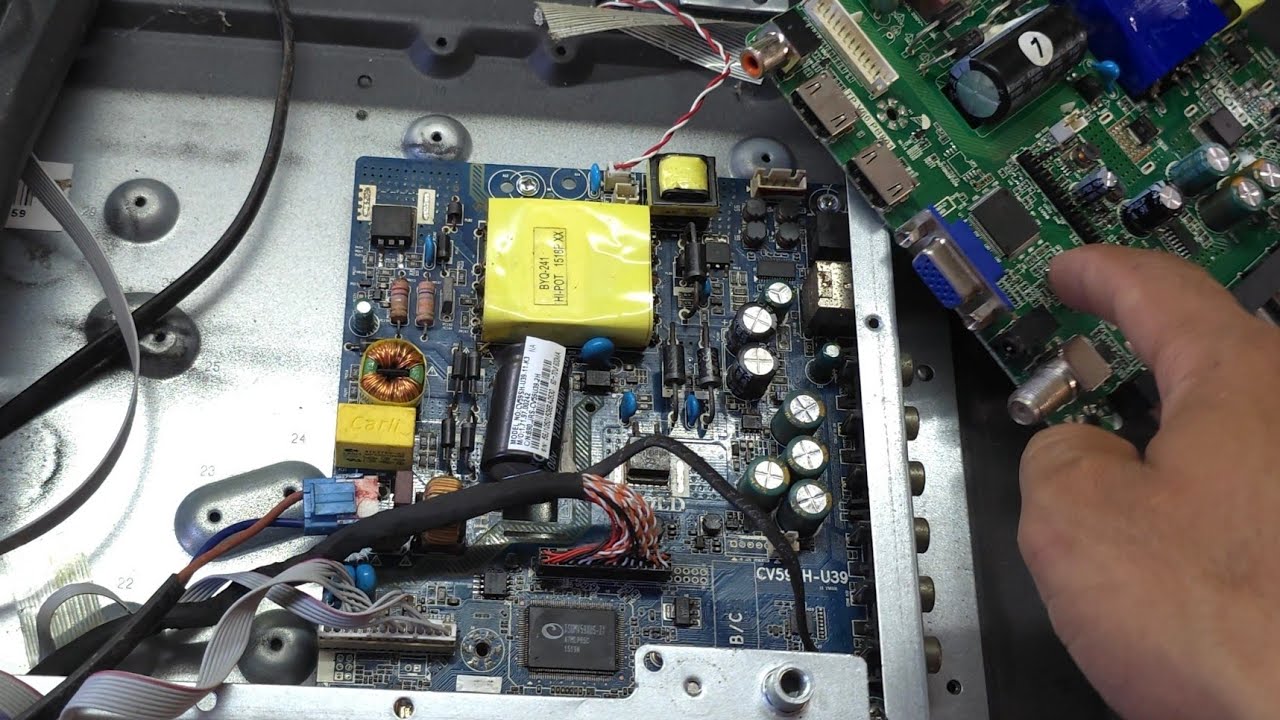 Led TV Nag Pa Power ON pero walang display paano ayus PREZTIZ 40