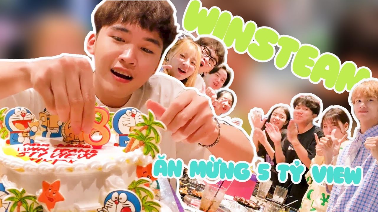 NGUYỄN VĂN GIÀU CÙNG W.I.N TEAMS ĂN MỪNG 5 TỶ VIEW TIKTOK 😍