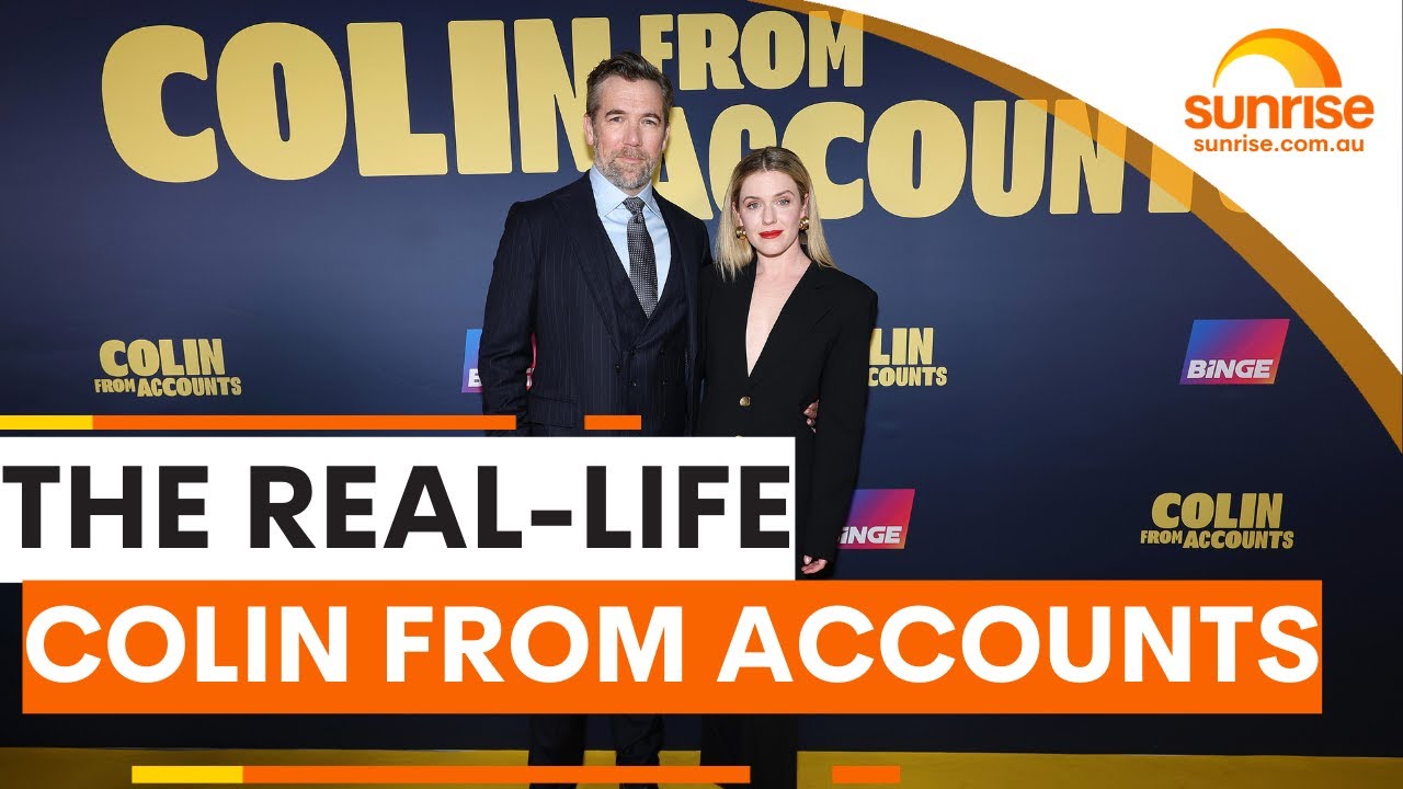 The real-life Aussie couple behind 'Colin from Accounts'