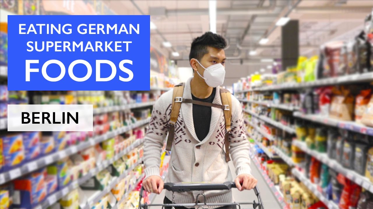Пробуем немецкие продукты и делаем покупки в немецком супермаркете