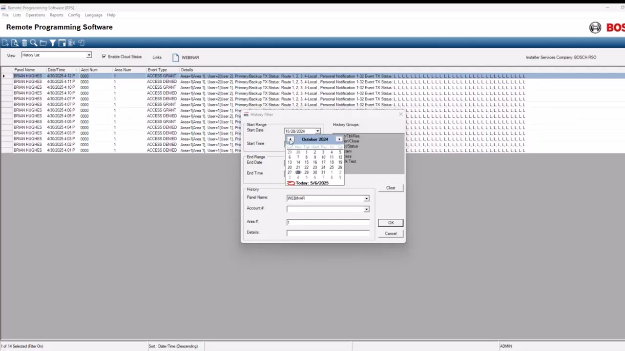 25   Pulling History