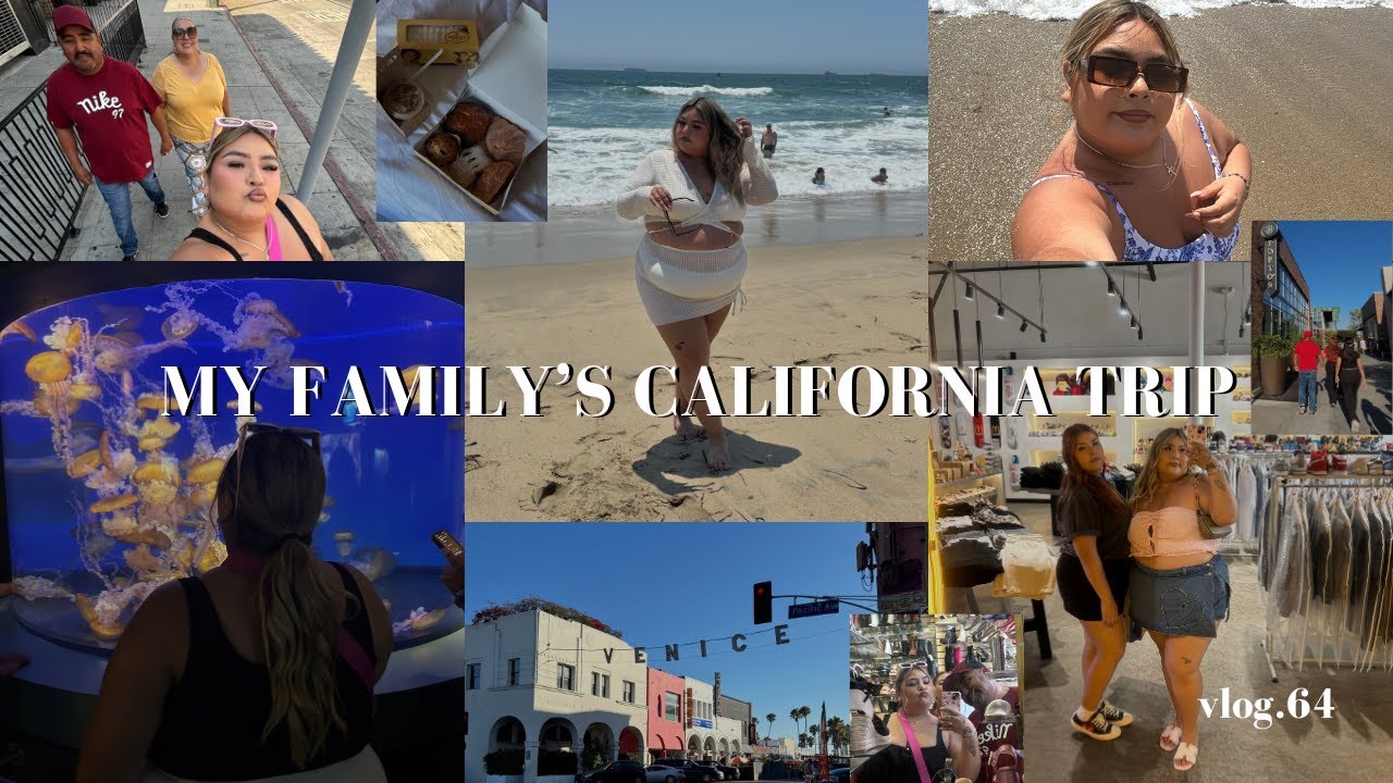 going to california with my family🌊🎀 | vlog 64