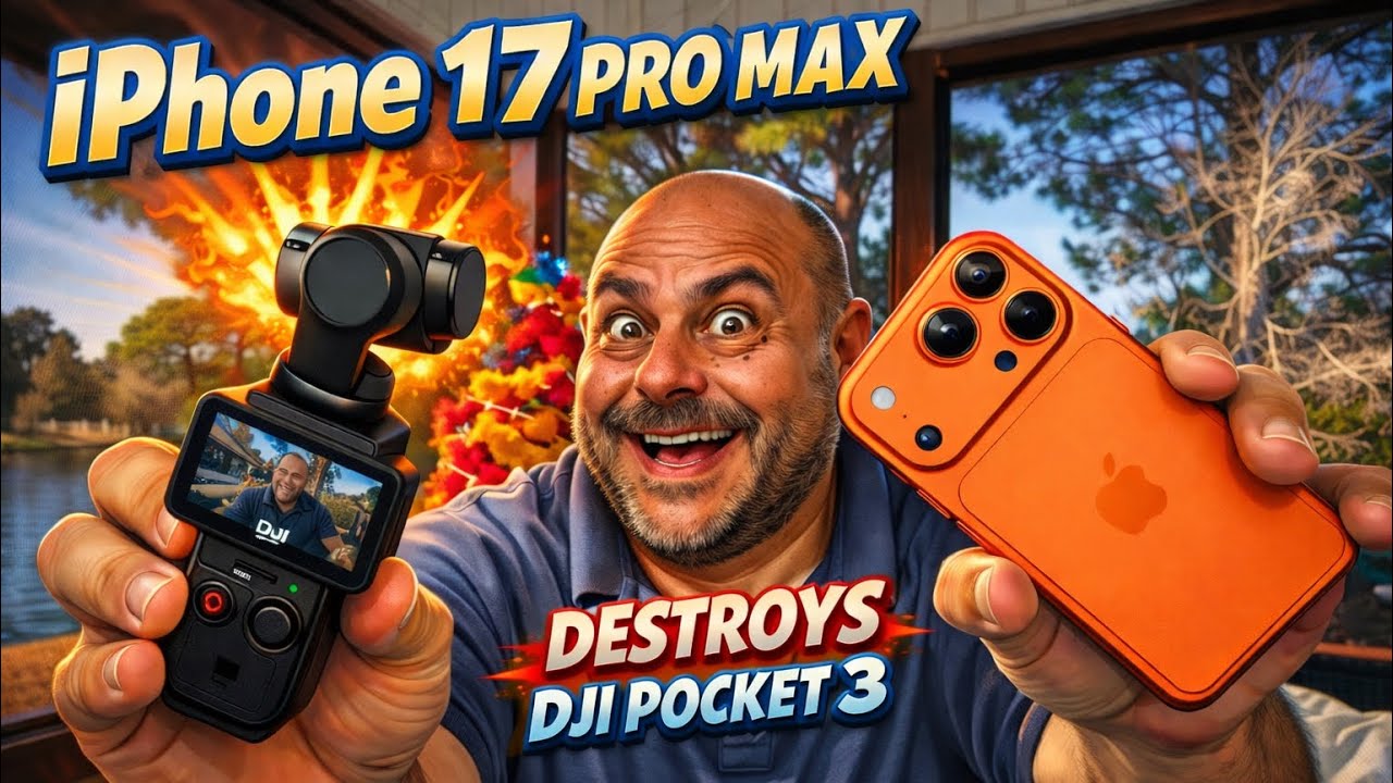 “STOP! Don’t Buy the DJI Pocket 3 Until You See What the iPhone 17 Pro Max Can Do…”