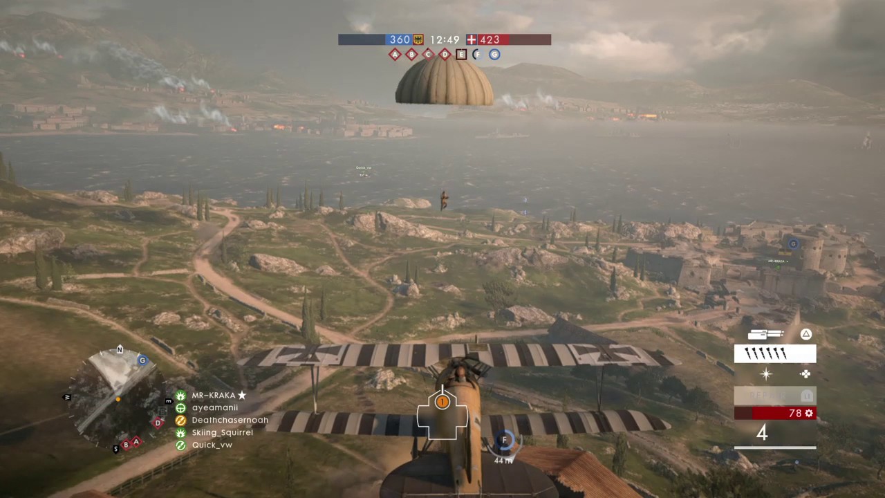 Battlefield&trade; 1 Captains go down with Ship