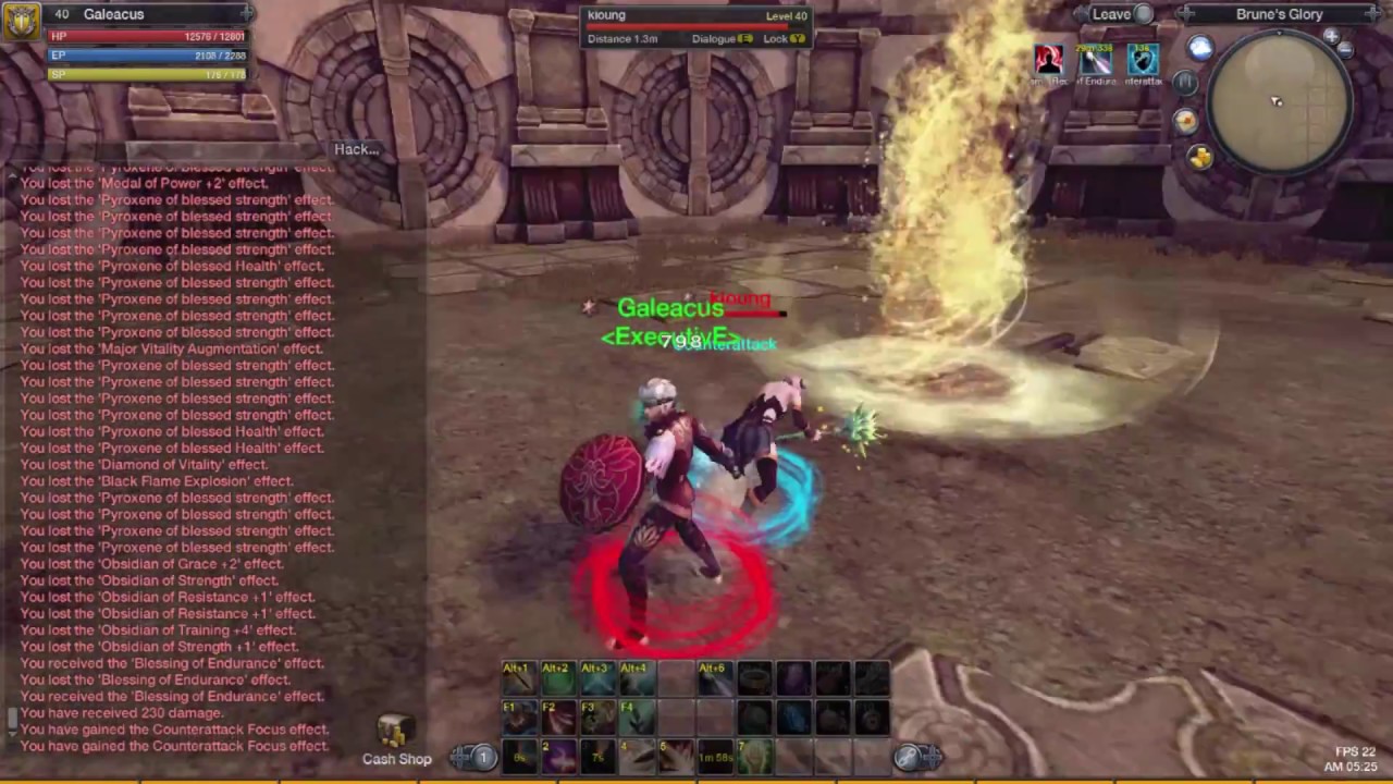 RaiderZ NA Crawler - Brunes Glory Match PvP - Galeacus & Aelord - Memorial Video - Defender/Cleric