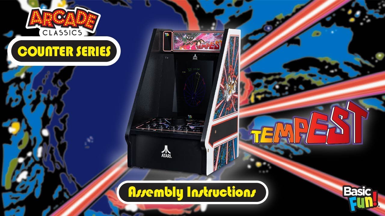 Tempest - Counter Series - Arcade Classics Assembly Instructions