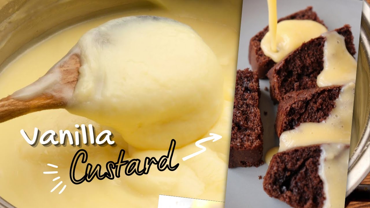 Let's Make This Delicious Vanilla Custard 🤤🤤 | @cookingwithnimoh