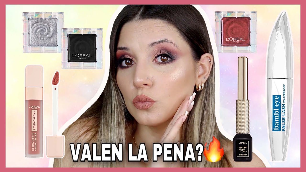 MAQUILLAJE DE FARMACIA NUEVOS TESOROS + LOOK NAVIDAD l L'OREAL
