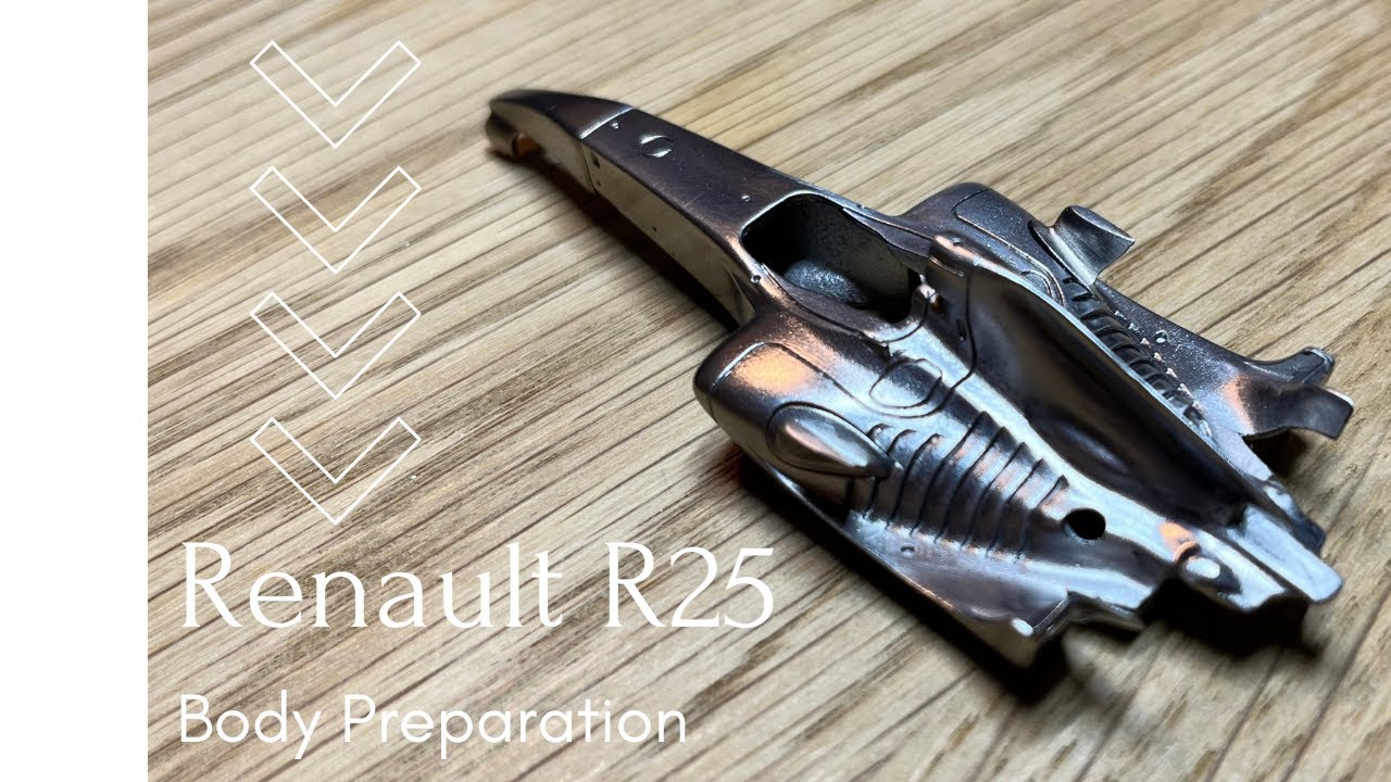 Renault R25 Tameo 1/43 Scale Model - Part 1. Body Preparation
