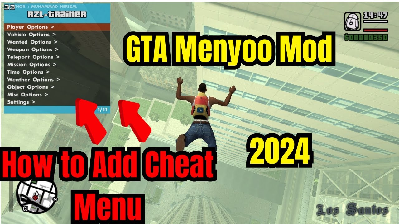 How to download Cheat Menu in Gta san andreas PC.