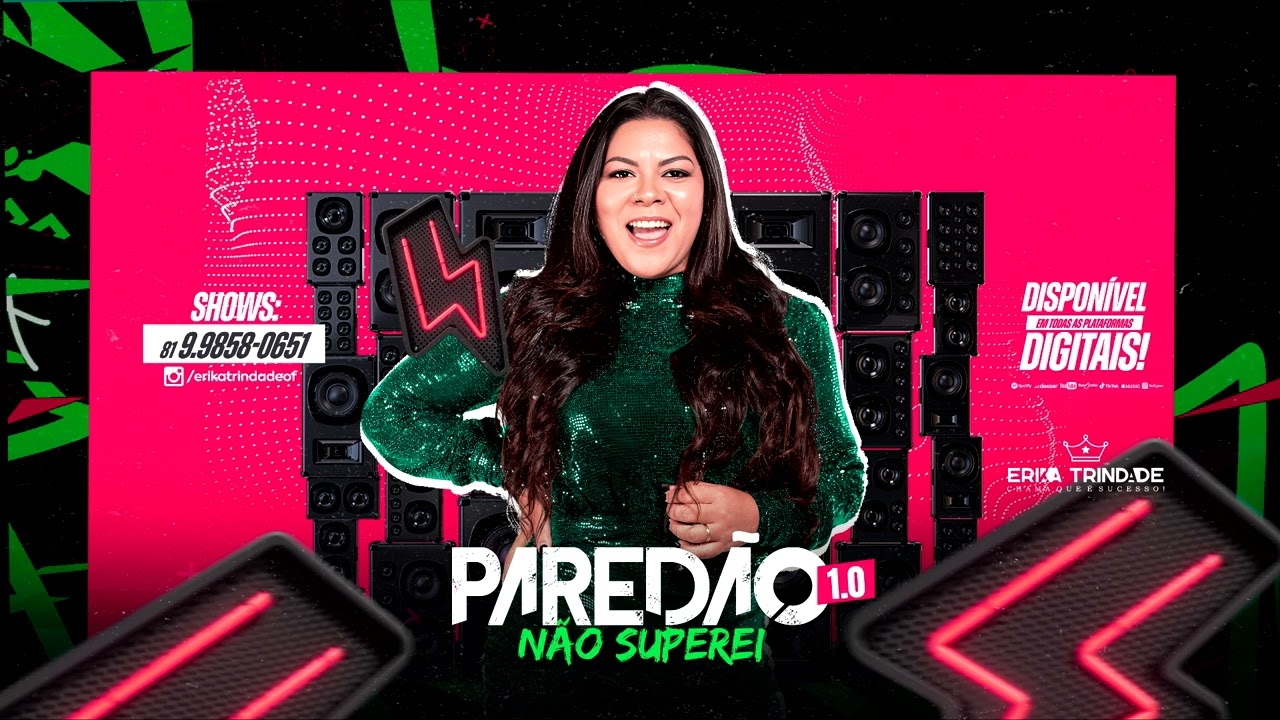 NÃO SUPEREI - PAREDÃO 1.0 - ERIKA TRINDADE - LANÇAMENTO 2024.2
