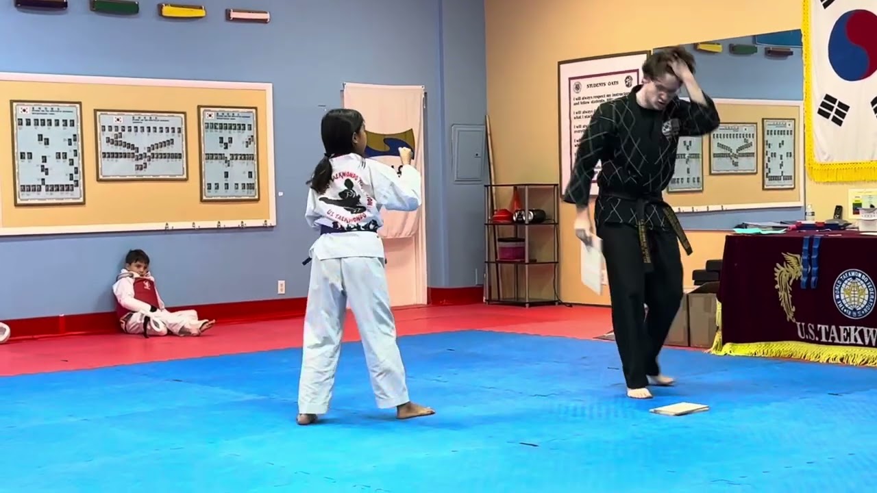 Purple belt testing