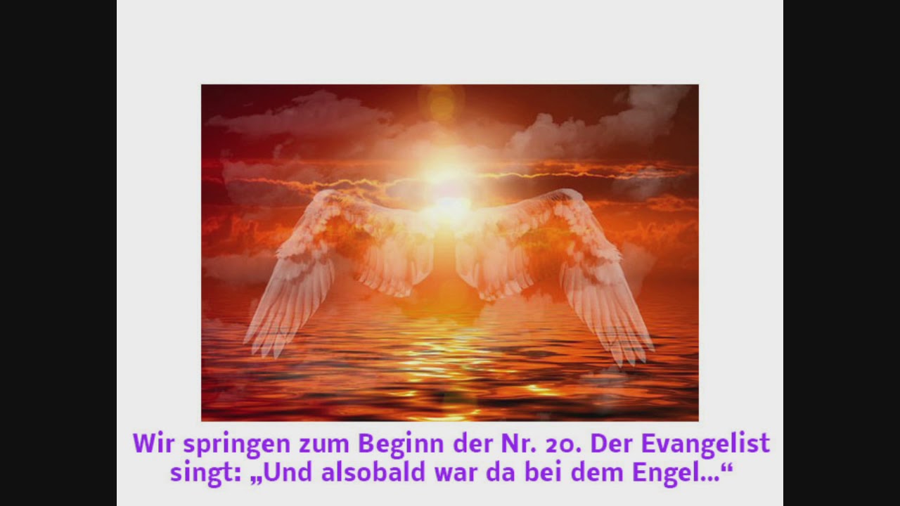 Weihnachtsoratorium Kantate 2 Einstudierung Alt