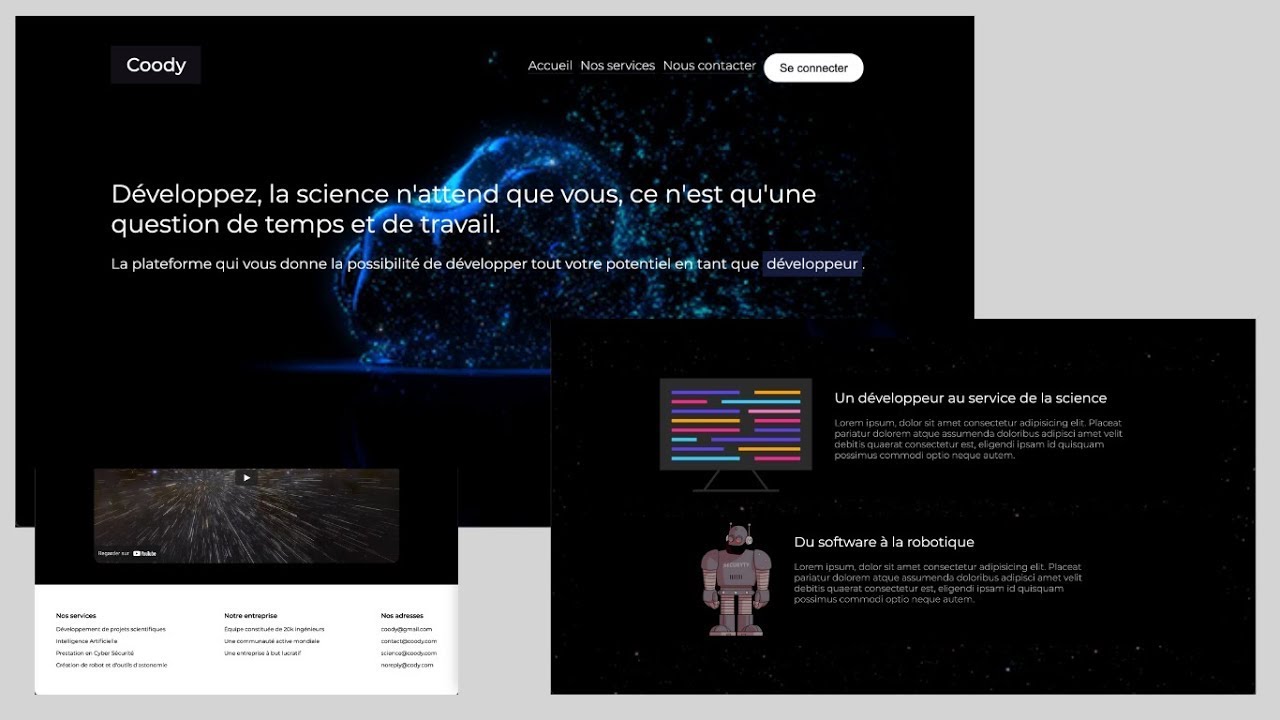 Comment Créer une page Responsive Complète de A à Z en HTML & CSS ?