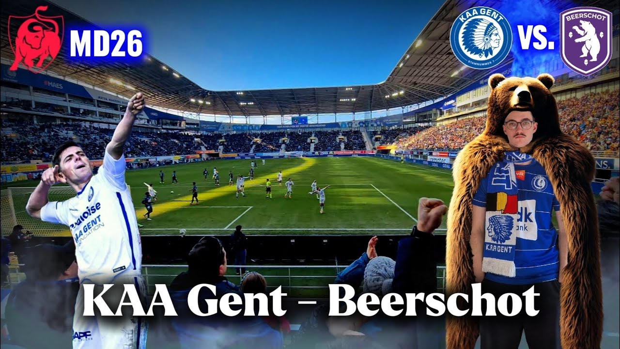 𝘽𝙪𝙛𝙛𝙖𝙡𝙤'𝙨 𝙅𝙤𝙪𝙧𝙣𝙚𝙮 𝙑𝙡𝙤𝙜63: JPL 24/25 MD26 KAA Gent - Beerschot 💙🤍