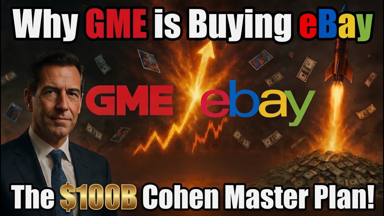 Почему GME покупает eBay! (Генеральный план Коэна на 100 миллиардов долларов)