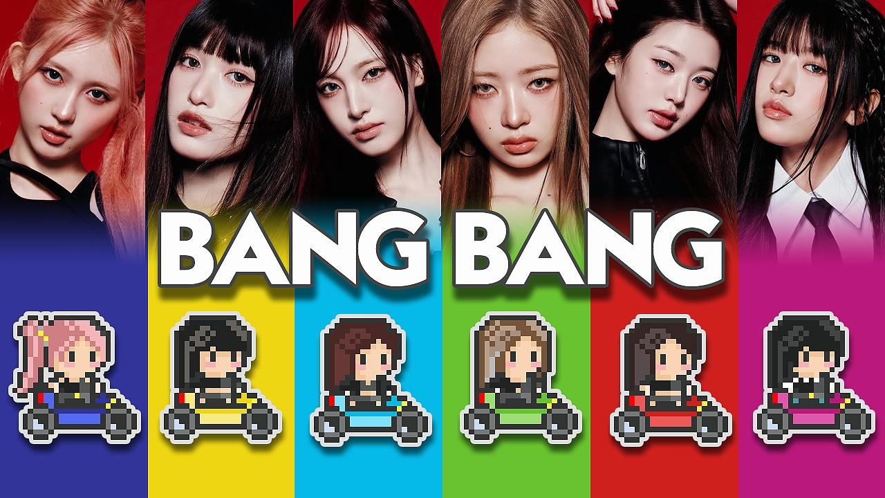 IVE 'BANG BANG' but it's a Kart Race! 🏎️💨