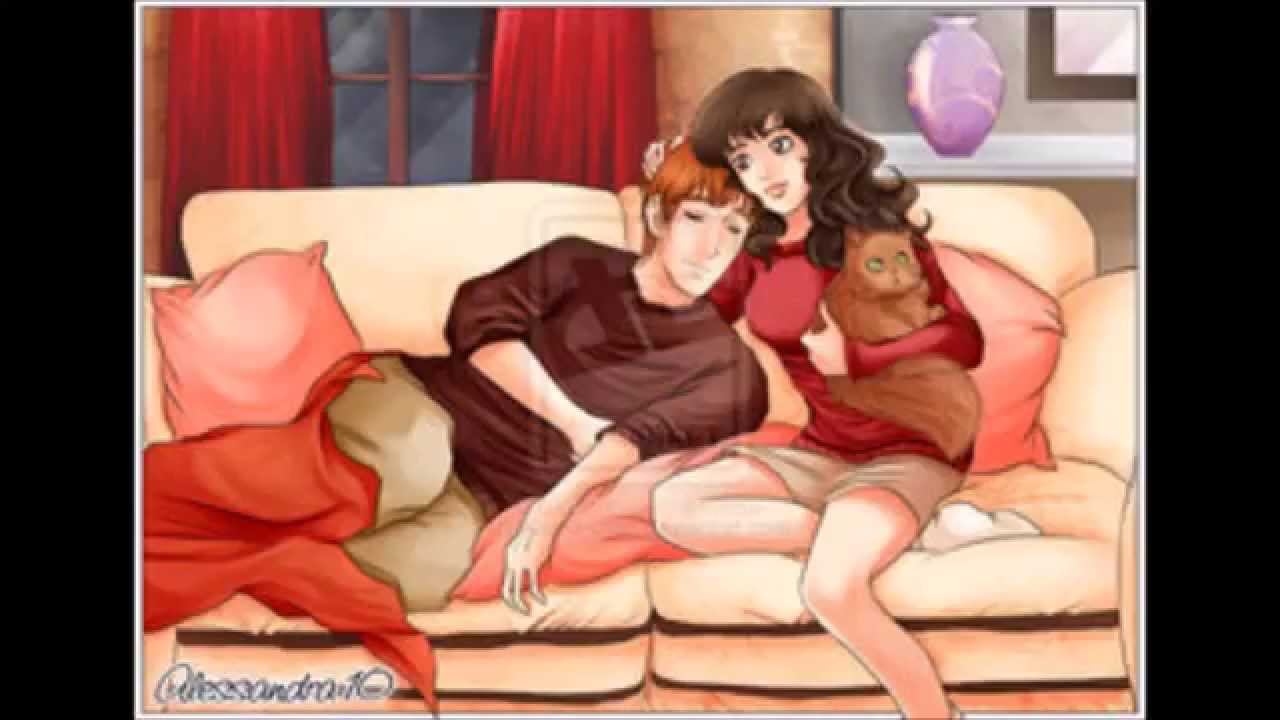 Ron and Hermione - All this time (Fanart)