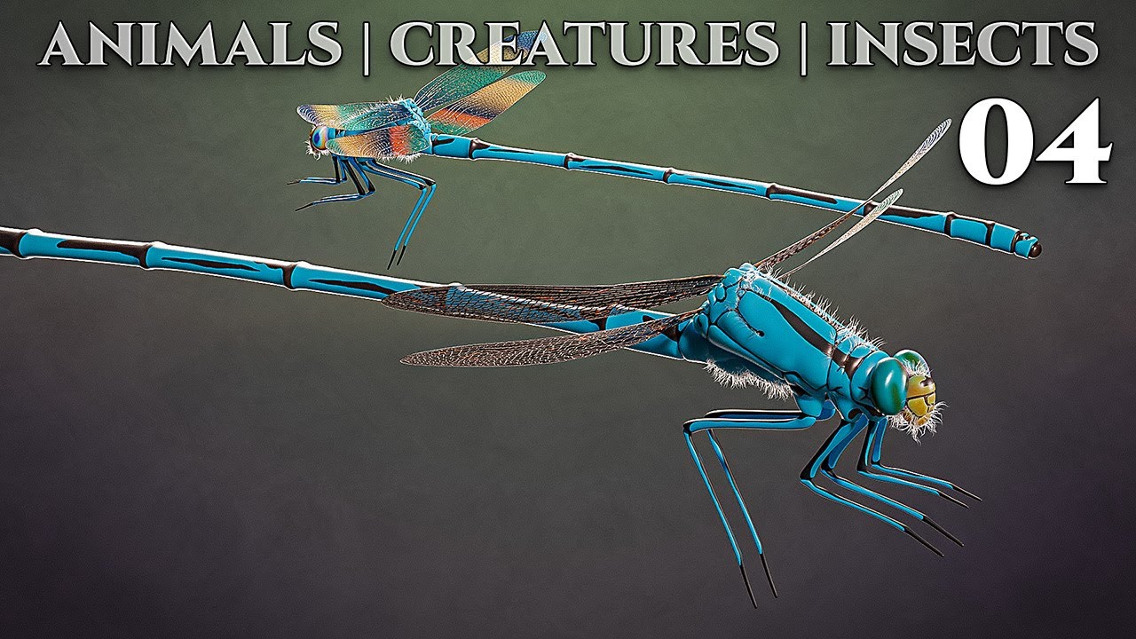 Animals - Creatures - Insects  / 04 - Blender 2.82