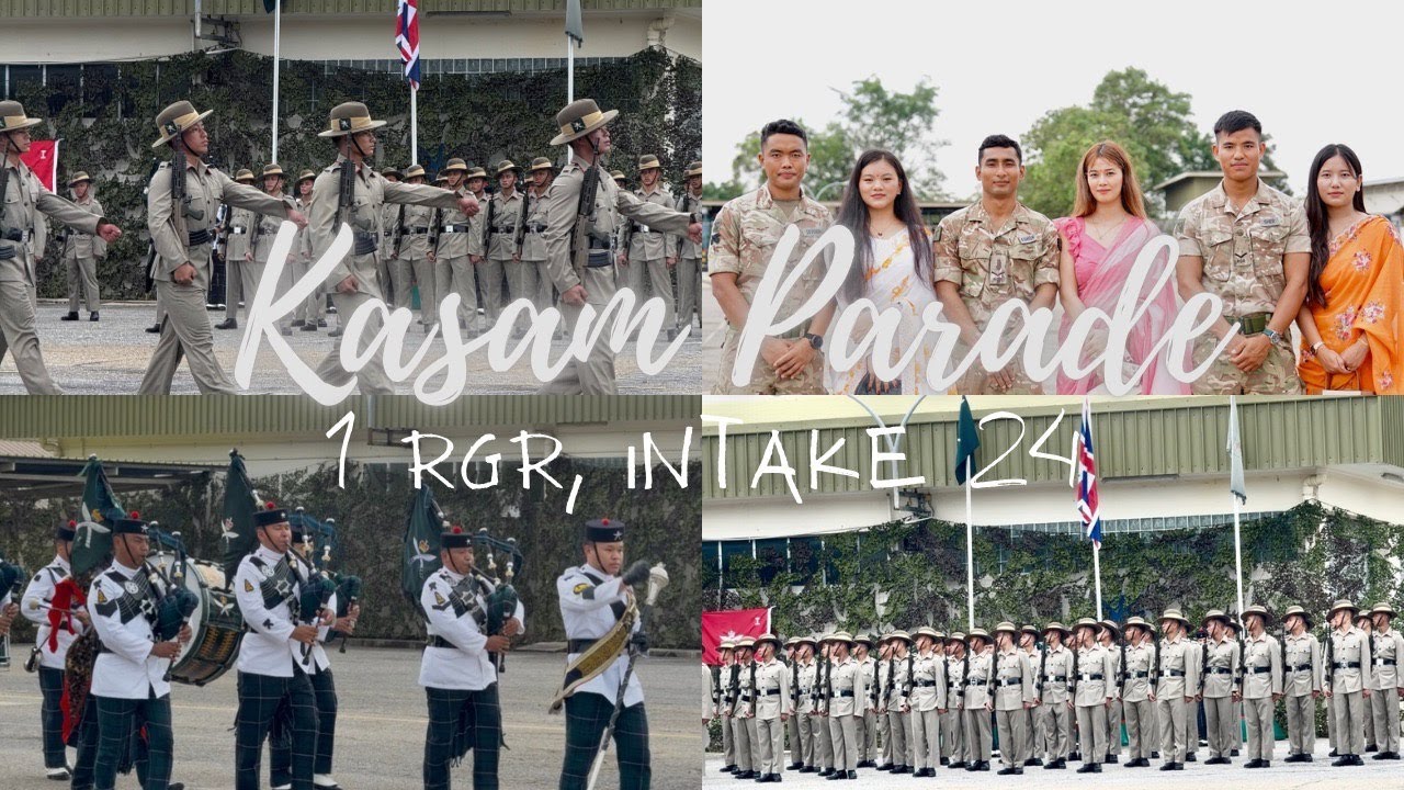1 RGR, INTAKE 24 KASAM PARADE ||WARM WELCOME||