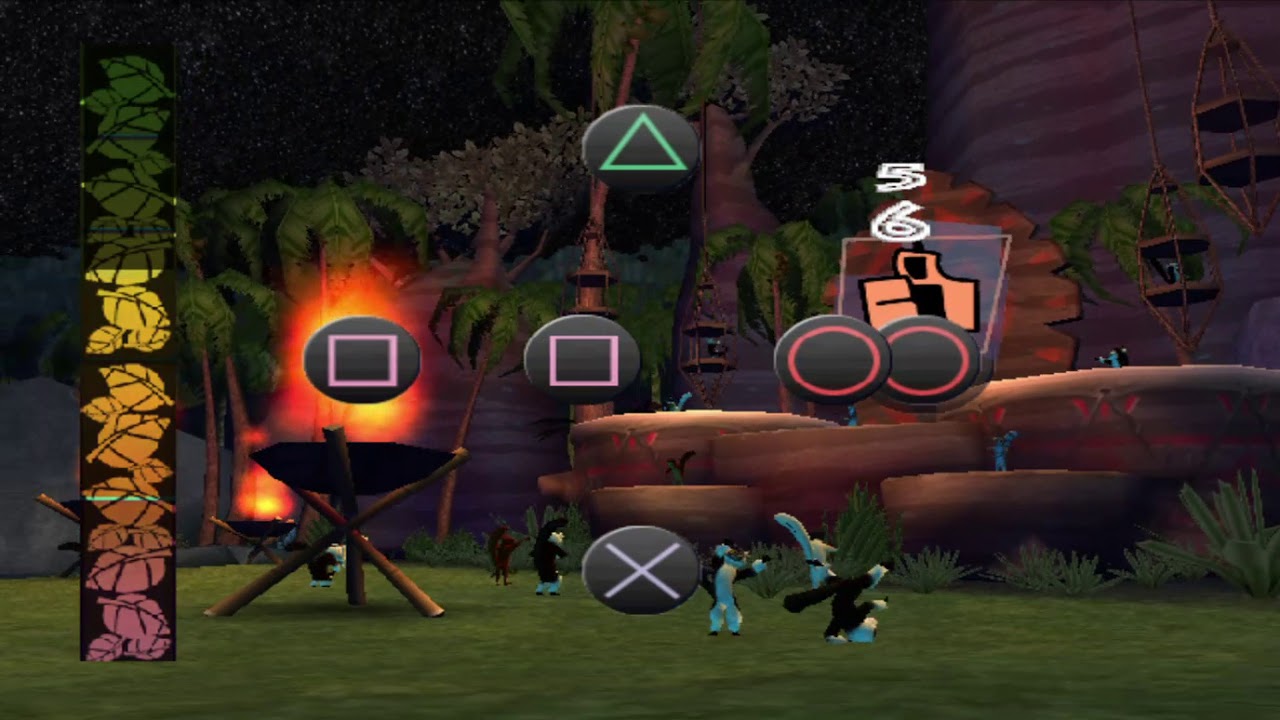 Madagascar - Minigames Lemur Rave (PS2-PCSX2)
