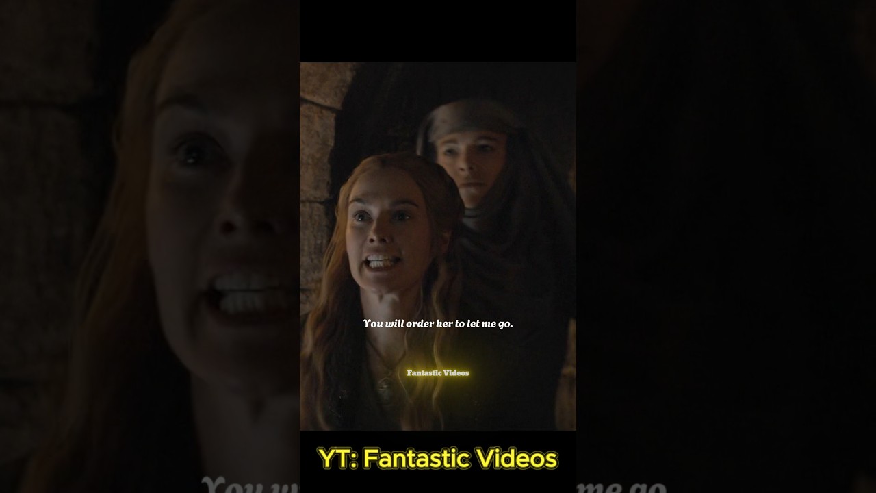 Cersei is arrested by the Faith Militant for her crimes #gameofthrones #cerseilannister #highsparrow