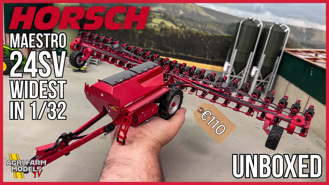 HORSCH MAESTRO 24 SV in 1/32 by ROS | UNBOXING A MEGA MODEL
