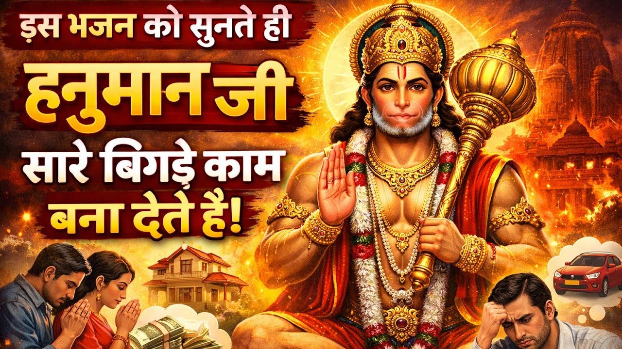 बजरंगी की कृपा से सब काम हो रहा है| हनुमान जी के भजन से हर रुका काम बनेगा| मन को छू लेने वाला भजन| 🙏