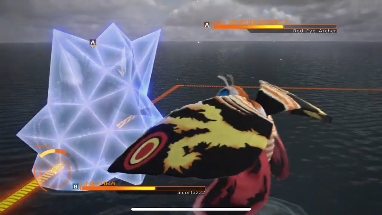 Godzilla Ps4-Heisei Mothra VS Space Godzilla