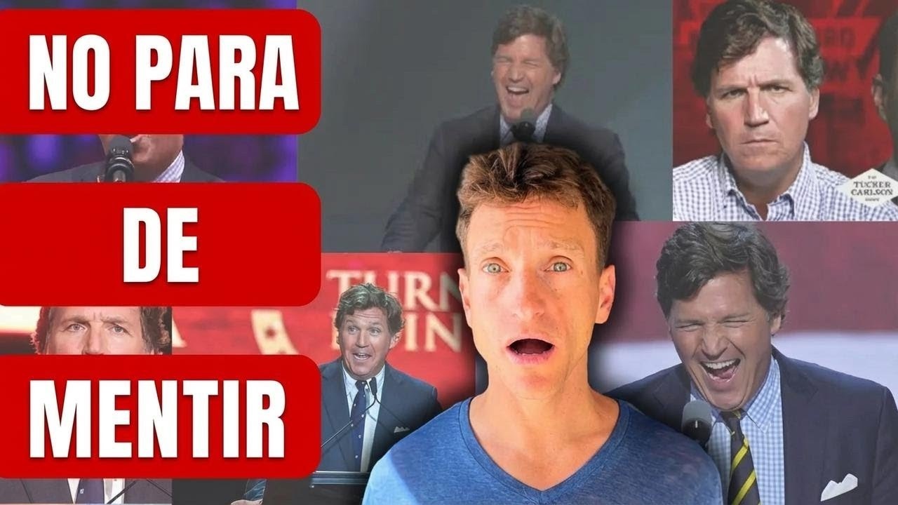 Tucker Carlson no deja de mentir sobre Israel