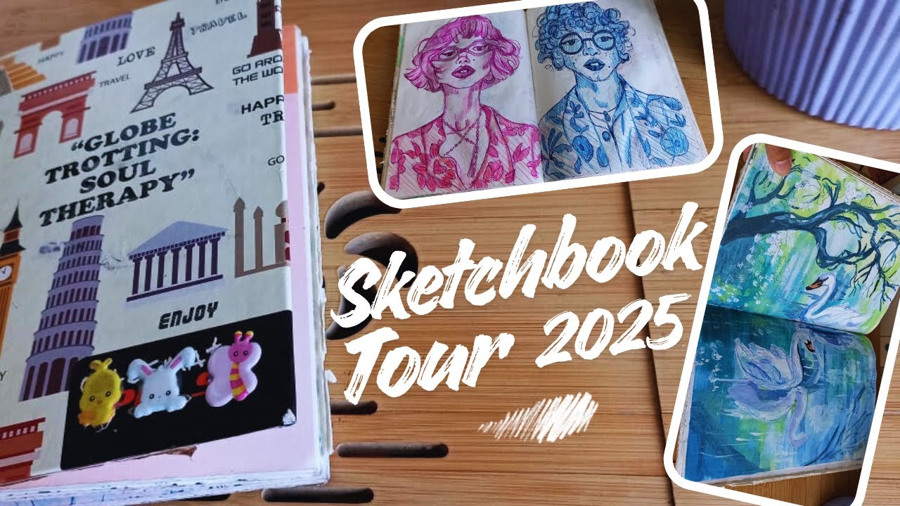 Sketchbook Tour 2025