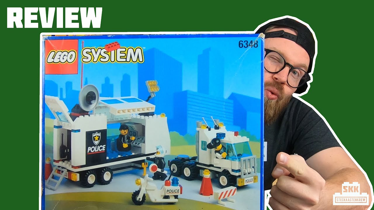 LEGO® 6348: großer Polizei-Sattelschlepper von 1994 [Review]