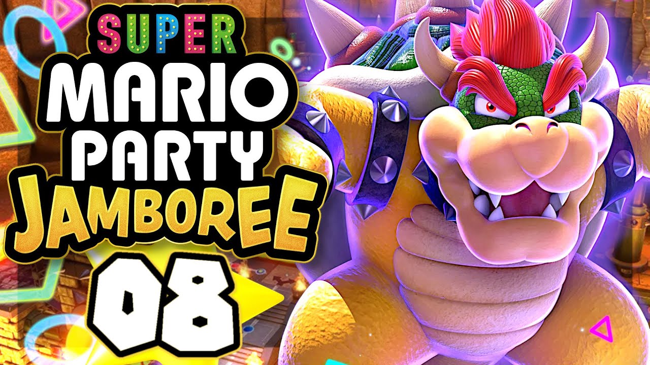 SUPER MARIO PARTY JAMBOREE #8 : BASE SECRETE DE BOWSER ! (nintendo switch)