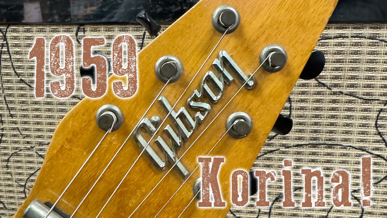The Vintage Guitar Voyage! 1959 Gibson Korina EH-500 Skylark Lap Steel Guitar