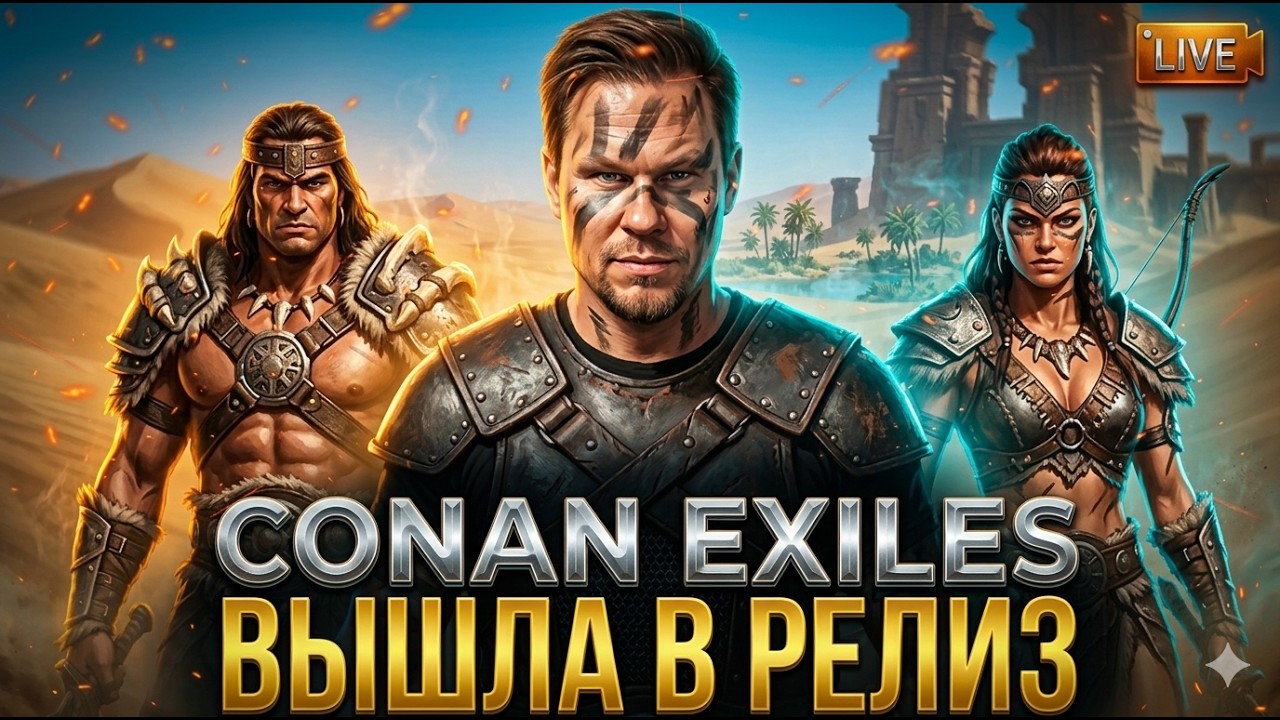 РЕЛИЗ Conan Exiles Enhanced на Unreal Engine 5 - Обзор чтобы понять стоит играть или нет?