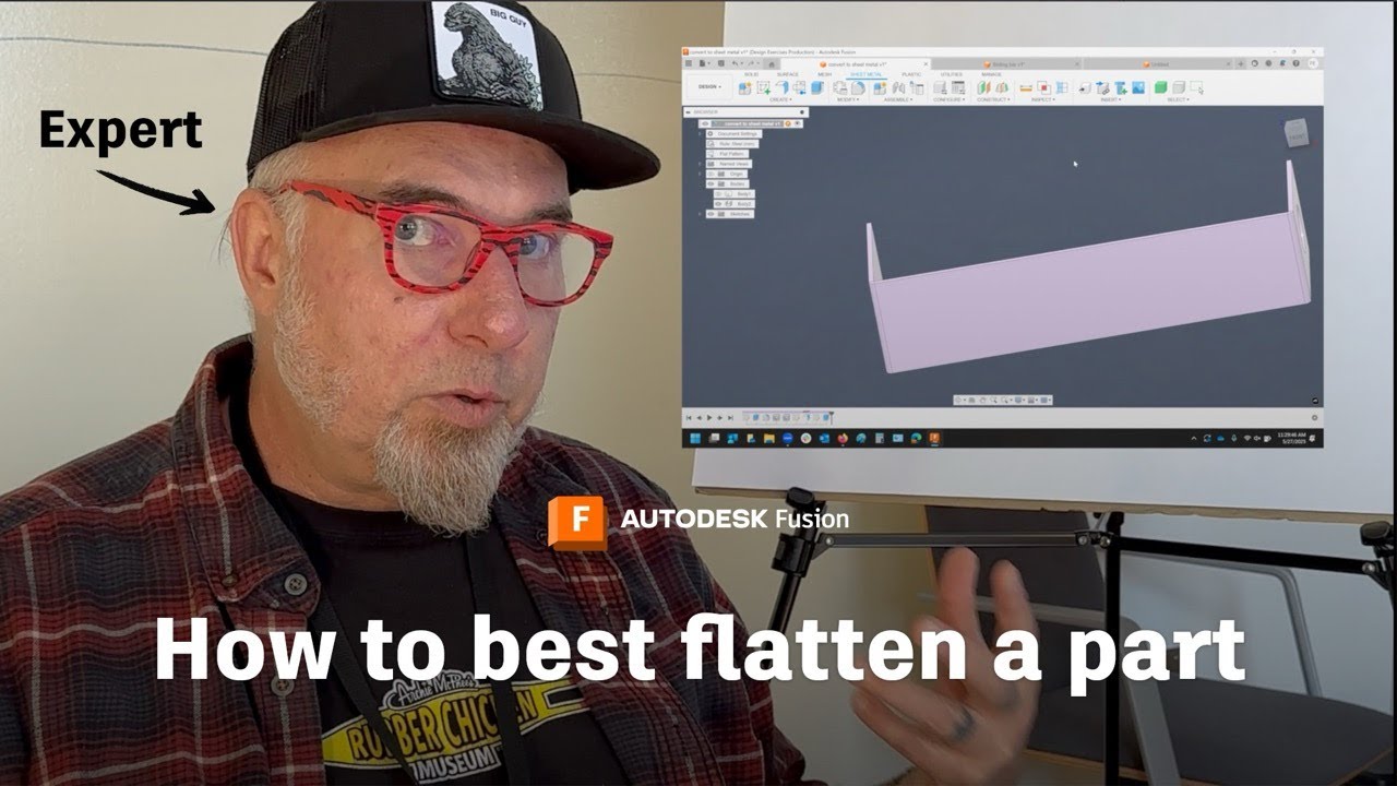 How to Flatten a Part | Unstuck My Fusion Design
