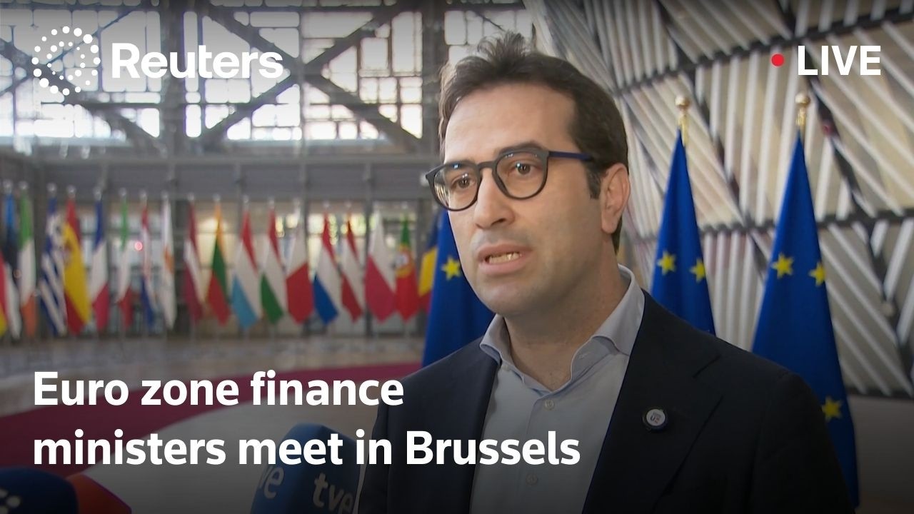 LIVE: Euro zone finance ministers meet in Brussels