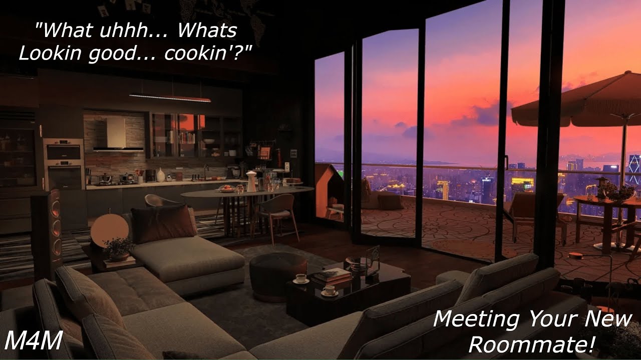 [M4M] Meeting Your New Roommate! [Roommates to Lovers] [Cuddles] [Rain Ambience]