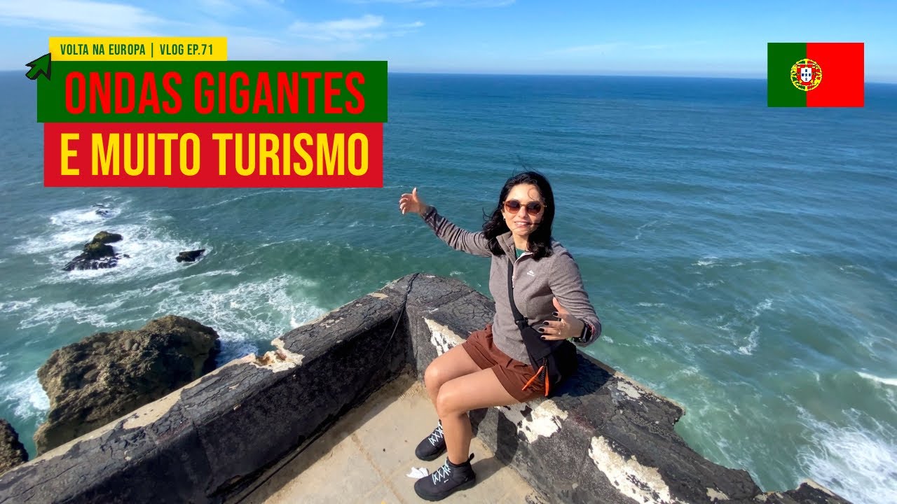 A MELHOR PRAIA DE PORTUGAL NÃO É O QUE VOCÊ PENSA | NAZARÉ 