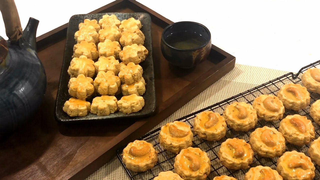 Cashew Nut Cookies Recipe | East Greets West Cookery