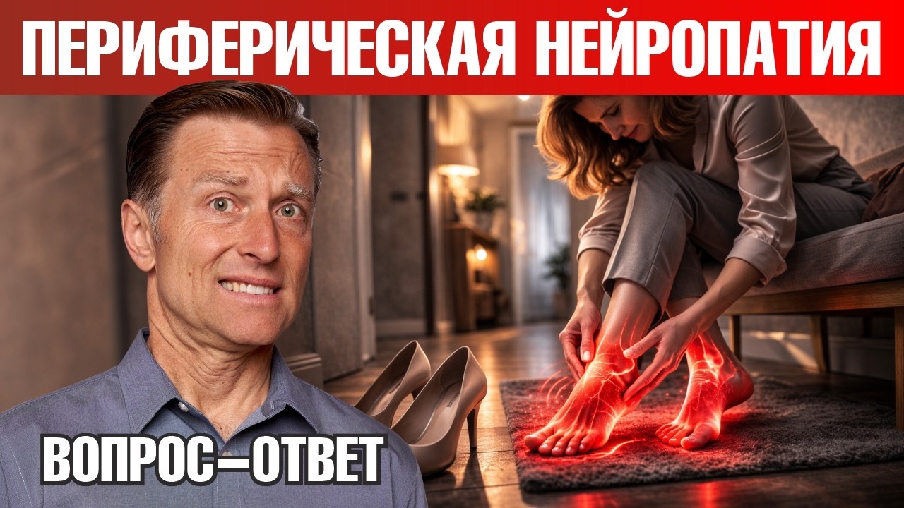Периферическая нейропатия? Именно ПОЭТОМУ немеют ноги🙌