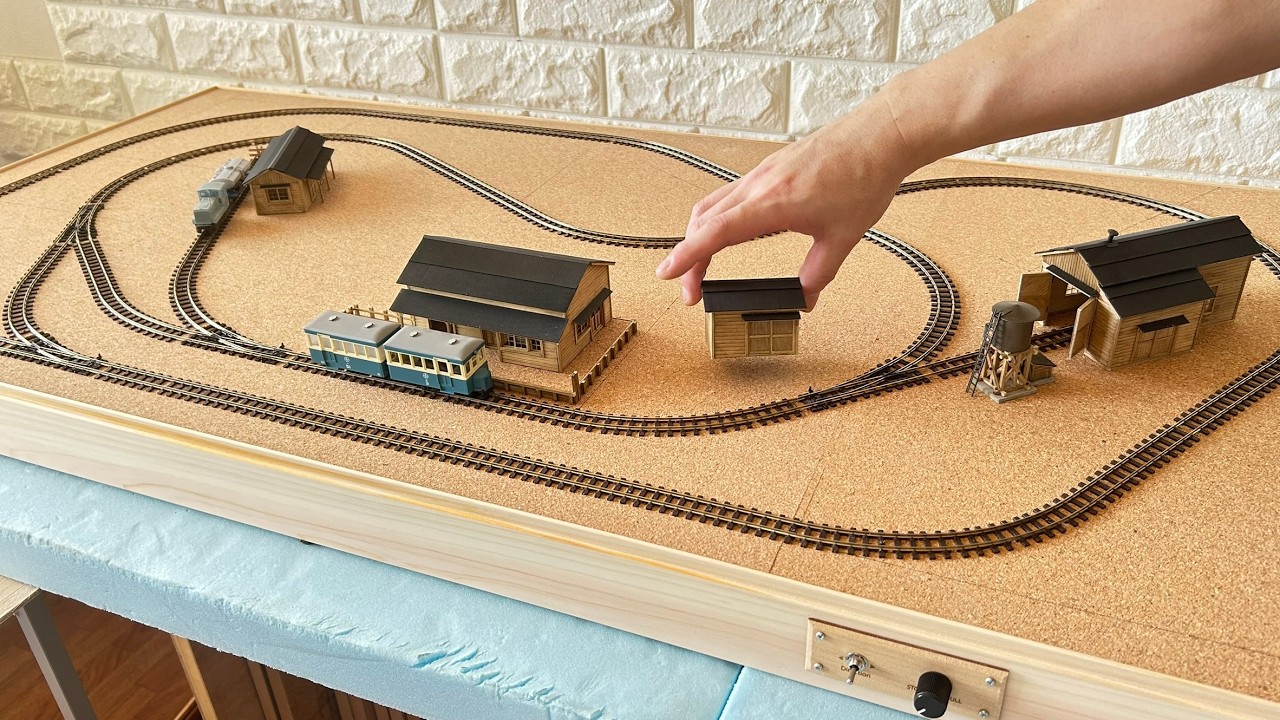 Fusion of Egger-Bahn & Joe Works | HOe Narrow Gauge Layout Build [German-Japanese Classic Tribute]