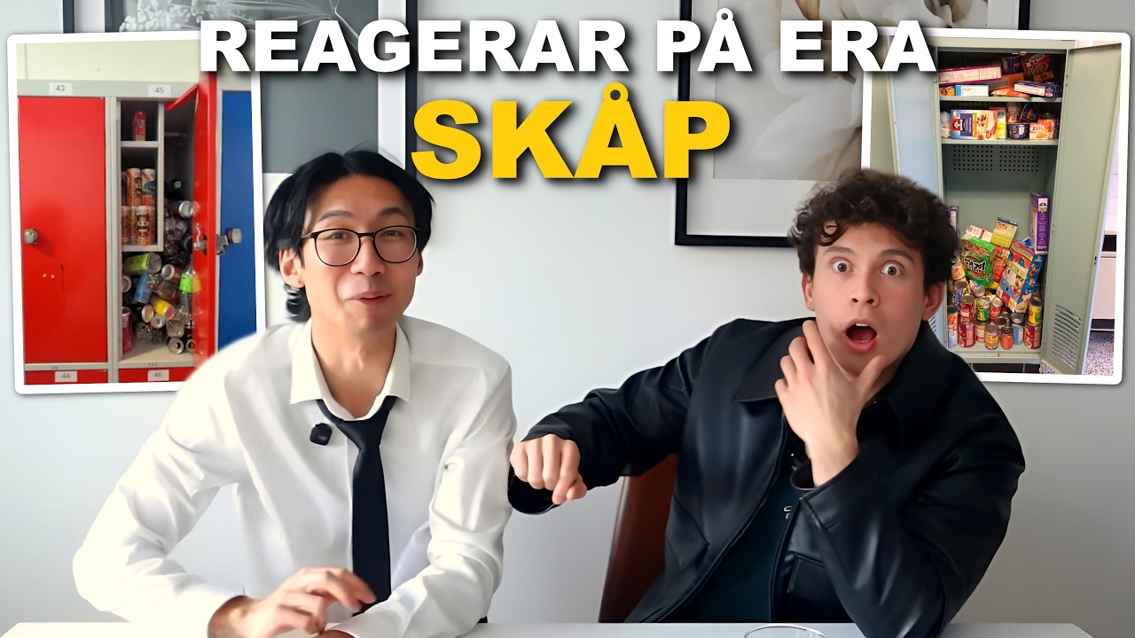 REAGERAR på era sjuka SKÅP