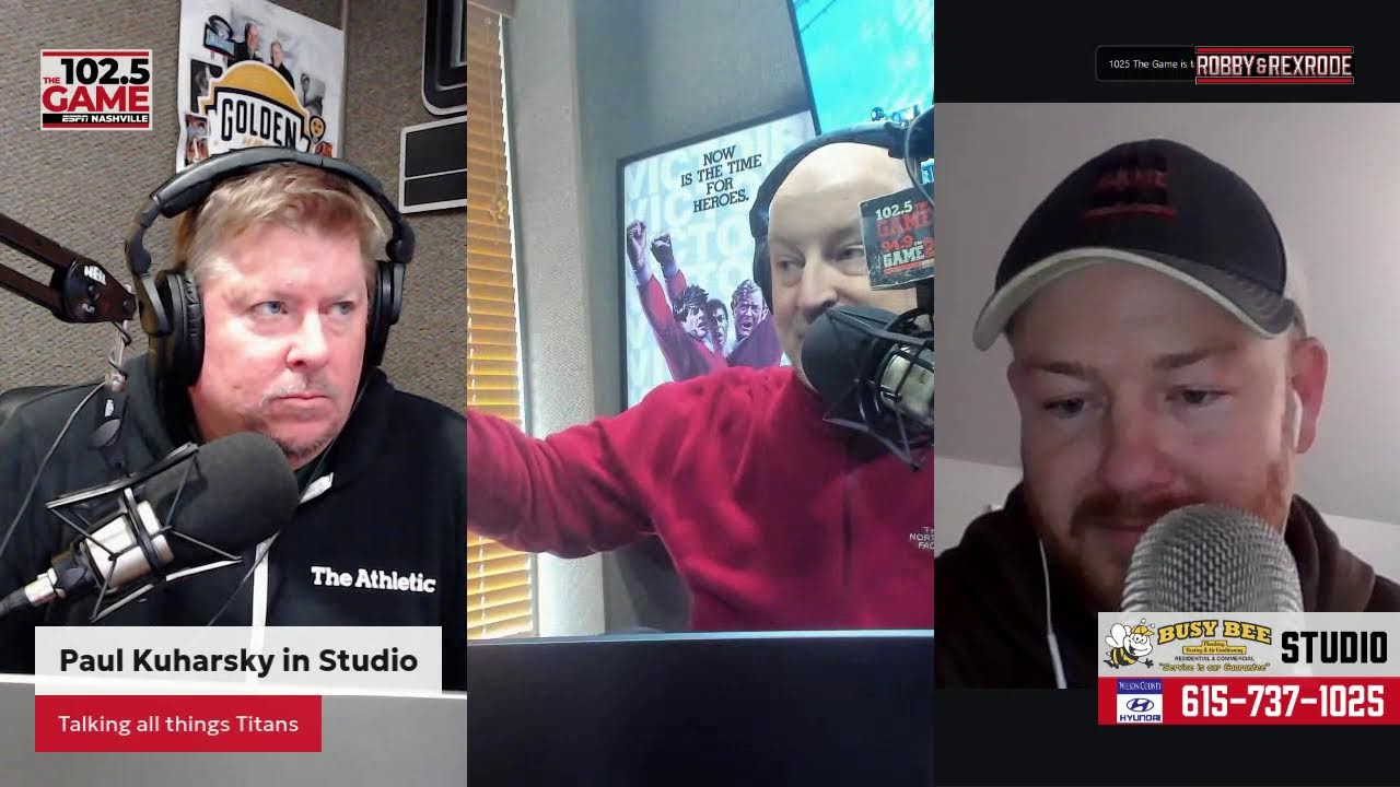 LIVE Robby & Rexrode: Paul Kuharsky Wednesday