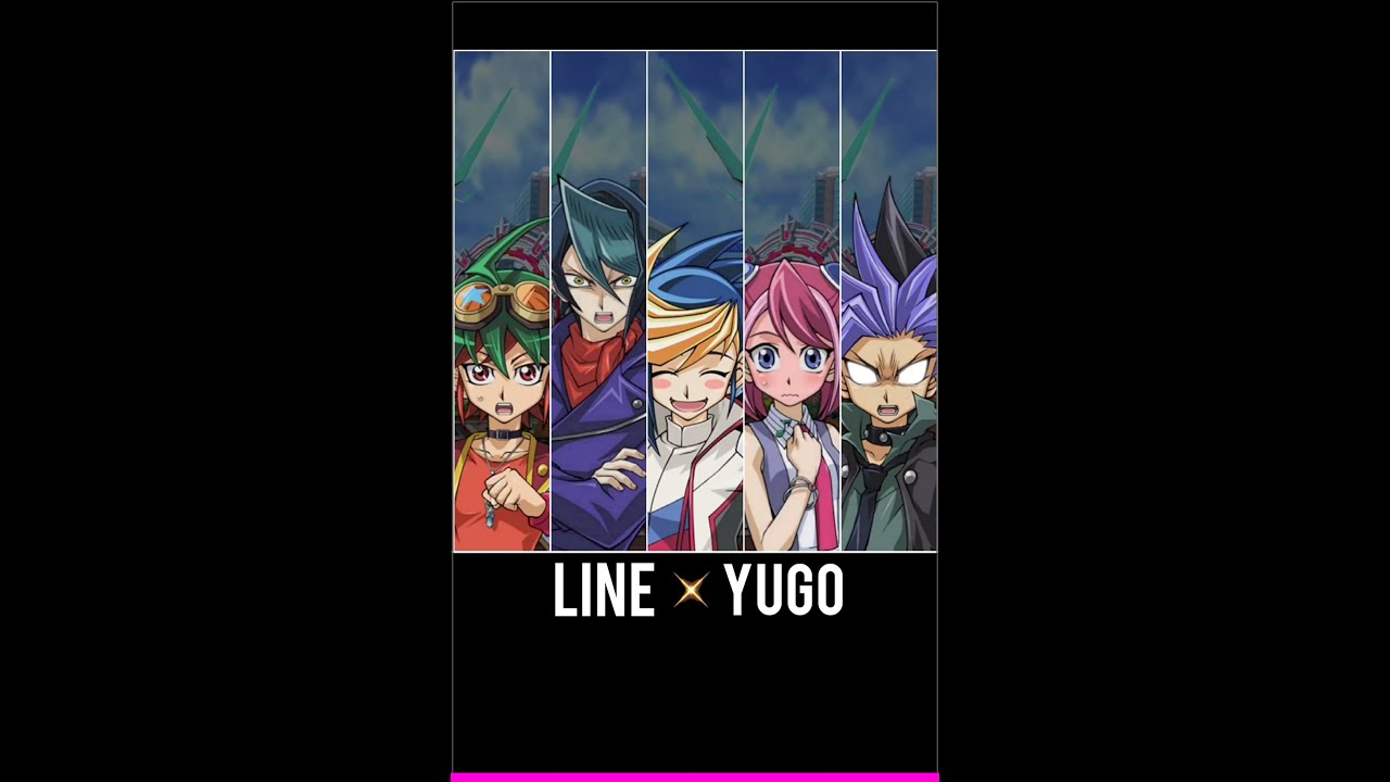 Yugioh Duel Links - ALL ARC V character's LINE x Yugo
